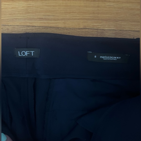 Loft Navy blue dress pants - Picture 2 of 4